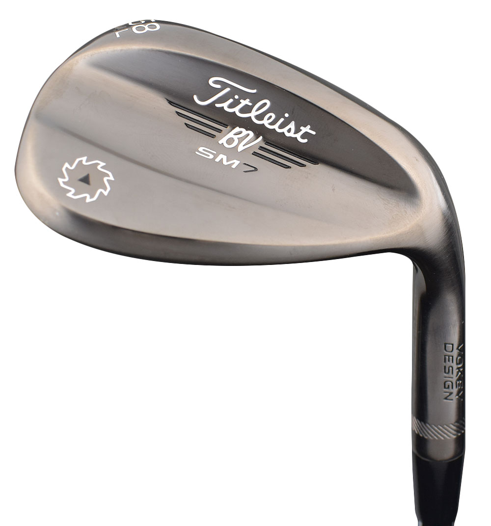 Pre-Owned Titleist Golf Sm7 Brushed Steel Wedge Steel MRH 56* 10* Bounce S Grind Wedge Sand Wedge [Titleist Stock Steel] -0.5" *Value*