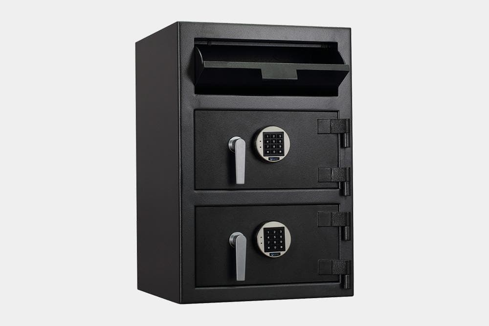 Protex Large B-Rated Electronic Depository Drop Safe with 7 User Codes